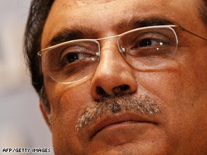 Pakistani President Asif Ali Zardari addressed India in an opinion piece in The New York Times.