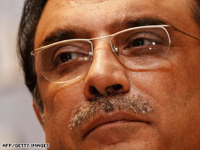 Pakistani President Asif Ali Zardari is making his first visit to Afghanistan.