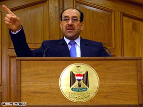 Iraqi Prime Minister Nuri al-Maliki agreed to a deal that would return the Accord Front to Cabinet.