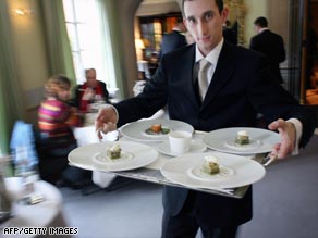 Fewer customers are dining at French restaurants.