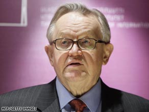 Ex-Finnish president Martii Ahtisaari