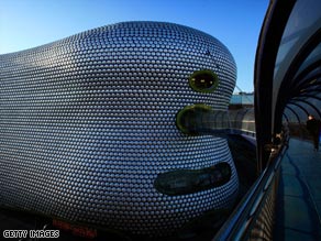 Worst in Britain: The Bullring Shopping Centre in Birmingham was voted as the country's ugliest building.