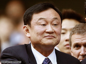 Former Thai PM Thaksin Shinawatra has been living in self-imposed exile in London.