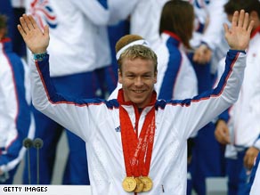Chris Hoy becomes a knight in New Year's Honors List.