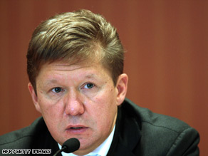Gazprom chief executive Alexei Miller accused Ukraine of using the issue as "a political bargaining chip."