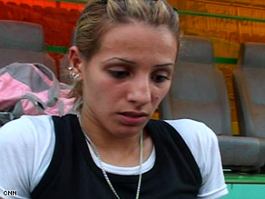 Sprinter Dana Hussein is one of two Iraqi athletes cleared to compete in the Beijing Summer Olympics.