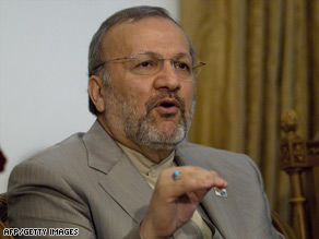 Iranian Foreign Minister Manouchehr Mottaki disputes assertions about a nuclear enrichment plan deadline.