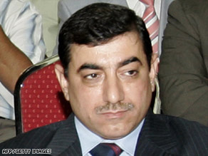 Assad Kamal al-Hashemi is seen in photo taken in Baghdad in June 2007.