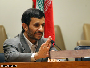 Mahmoud Ahmadinejad insisted in a speech at the U.N. that Iran's nuclear activities are peaceful.