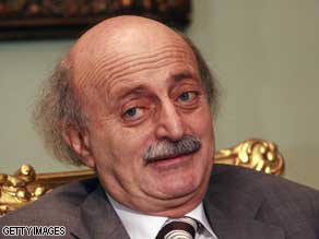 Walid Jumblatt, Druze leader and former warlord, speaks of his passion for Cedar trees.