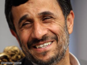 Iranian President Mahmoud Ahmadinejad has outlined where he thinks U.S. policy needs to change.