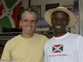 Gilbert with Paul Carroza of RunTex.