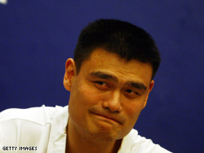 Yao Ming is rehabilitating from surgery.