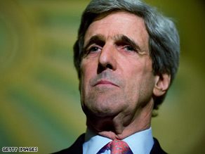 Sen. John Kerry had no kind words for Sen. John McCain on Sunday.