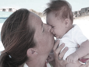 Nancy with her child from the Town of Cary website.