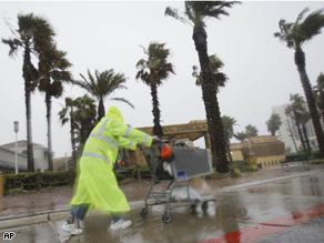 Tropical Storm Edouard hit Galveston