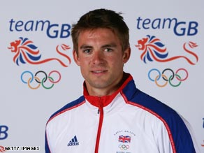 Pete Reed, suited and ready.