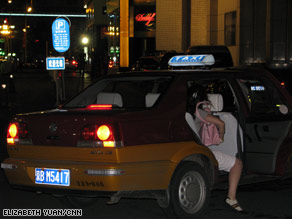 Taxis are exempt from the odd-even license plate road plan.