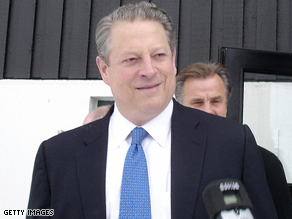 Gore will speak at Invesco Field.