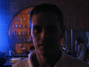 In the shadows: Ricky Simms is working 9-to-5 at the Olympics, 20 hours a day, that is.