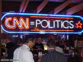 A look inside the CNN Grill.