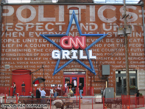 The CNN Grill is hopping.