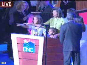 Michelle Obama will deliver her speech Monday night.