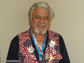 Steven Ybarra attends the convention in Denver.