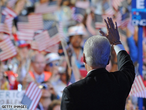 President Bill Clinton at the DNC last night.