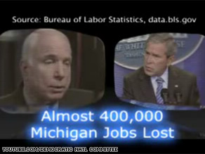The DNC has launched its first ad of the general election campaign.
