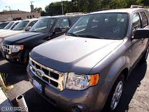 Ford sales dropped 26 percent. The No. 3, U.S. automaker saw a steep slide in demand for its SUVs and trucks.