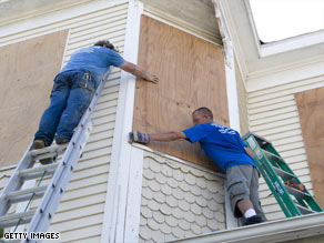 boarding up