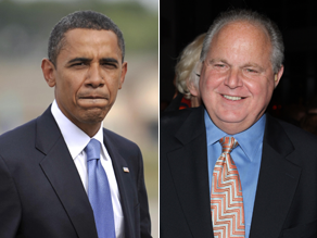 Limbaugh says an Obama ad is 'stoking racism.'