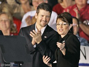 Gov. Sarah Palin and her 'First Dude' Todd Palin