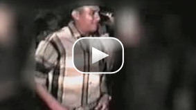 Video tape image depicts Emigdio Preciado Jr. dancing in a town holiday festival in Tepuzhuacan, Mexico, in December 2000. The video is courtesy of Los Angeles County Sheriff's Department. It has been modified and the sound removed. 