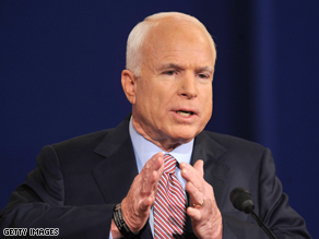 McCain wants to show that he's independent.