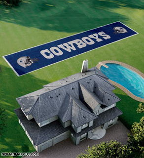 You can buy the ''Dallas Cowboys® Texas Stadium® End Zone Package''