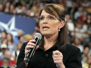 Sarah Palin discussed her political future Tuesday.