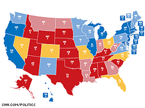 CNN's electoral map