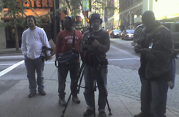 The crew from Eric's P.O.V.