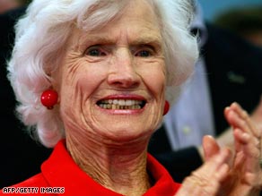 Roberta McCain: Still going strong aged 96.