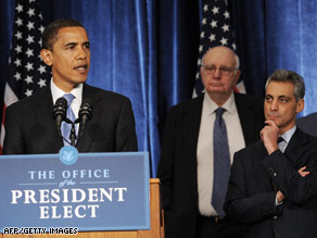It is still unknown who will replace Obama in the Senate.