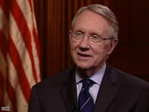 Harry Reid says it's up to the Democratic caucus to make any decision about Joe Lieberman's future.