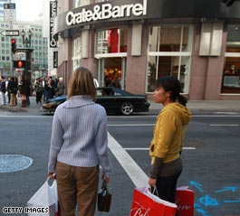Shoppers expected to spend less for holidays