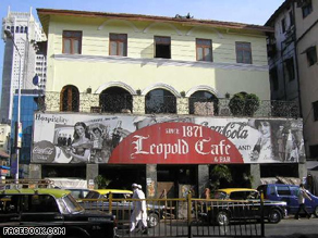 Cafe Leopold in Mumbai, India.