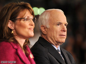 Sen. John McCain says he may not necessary support Gov. Sarah Palin if she she runs in 2012