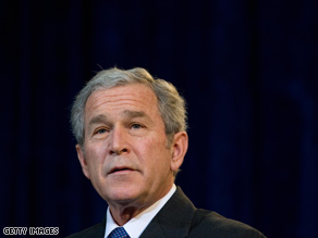 Three-fourths of those polled are glad to see Bush's presidency end.