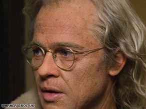 Brad Pitt in 'The Curious Case of Benjamin Button,' which also stars Cate Blanchett.