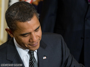 U.S. President Barack Obama signs orders Monday on vehicle emissions and fuel efficiency standards.