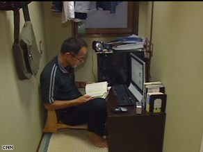 Hidefumi Ito lives in a net room in Japan, a closet-sized space offering him a refuge from homelessness.